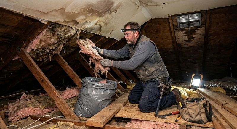 Attic Water Damage Repair in Charleston, SC