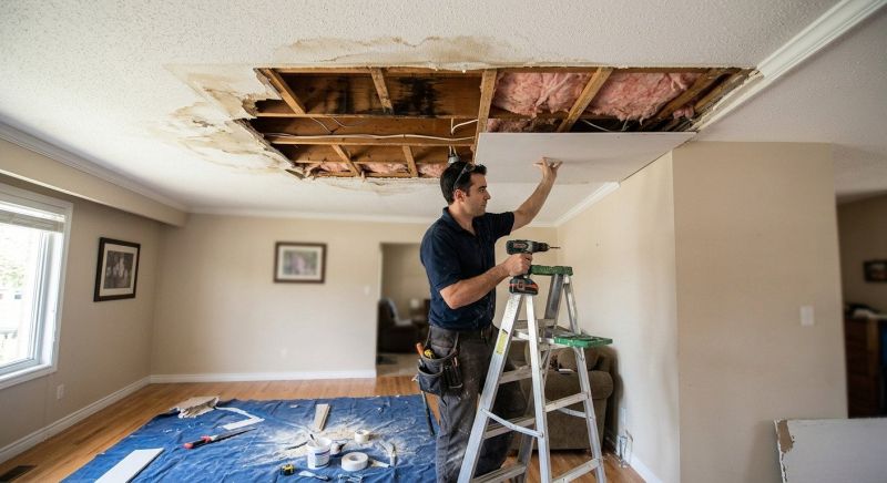 Ceiling Leak Repair Service in Katy, TX