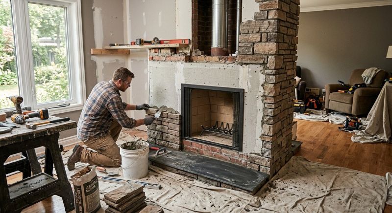 Fireplace Remodeling Service in Alpharetta, GA