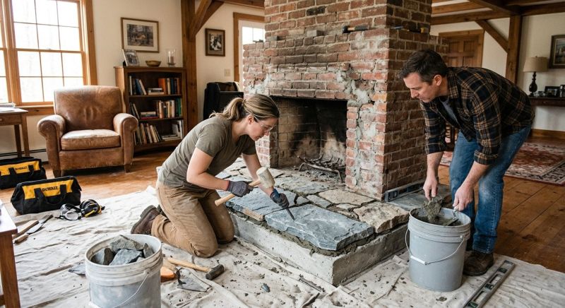 Hearth Installation in Charleston, SC