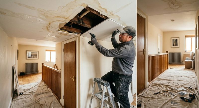 Leaking Ceiling Repair in Denver County, CO