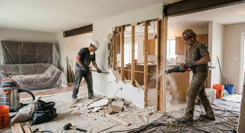 Wall Removal Service in Houston, TX